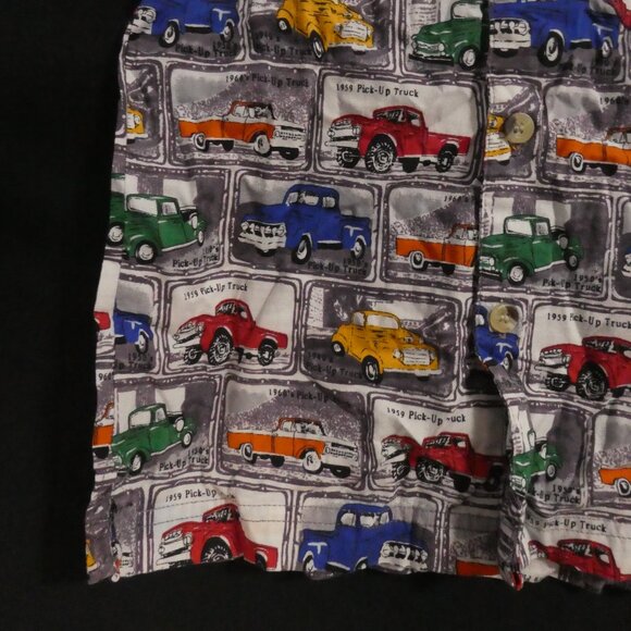 KLOZ FOR KIDS | size 5 | Colorful Cars All-Over Print Button-Up Casual Shirt - Picture 6 of 15